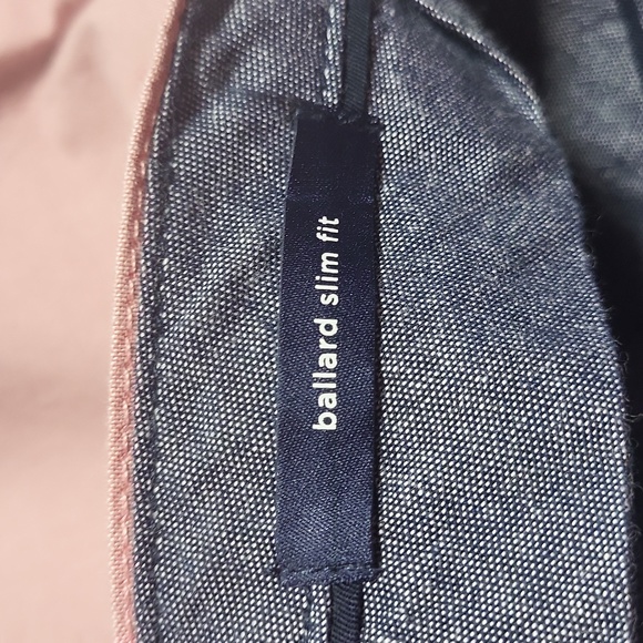 1901 Nordstrom Chino Ballard slim fit pink mens shorts - Picture 12 of 12